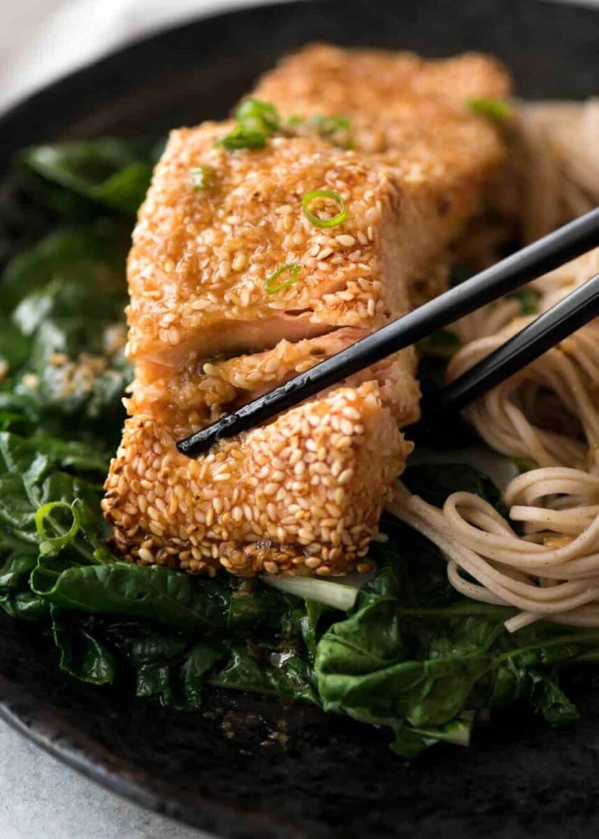 Sesame Crusted Salmon 3